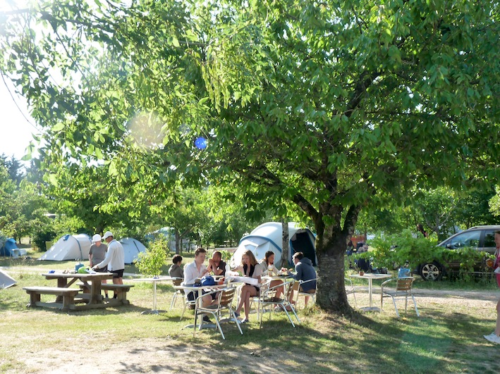 L'accueil du camping